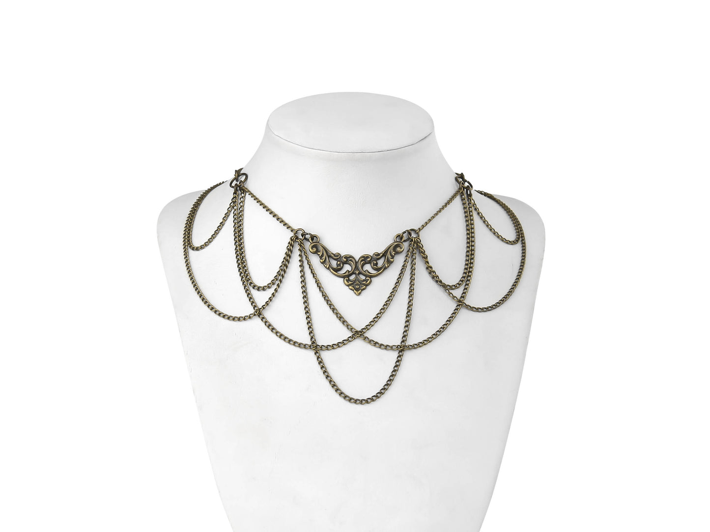 Floral Multi Layer Choker CULT