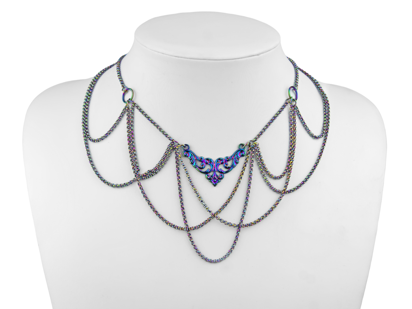 Floral Multi Layer Choker CULT