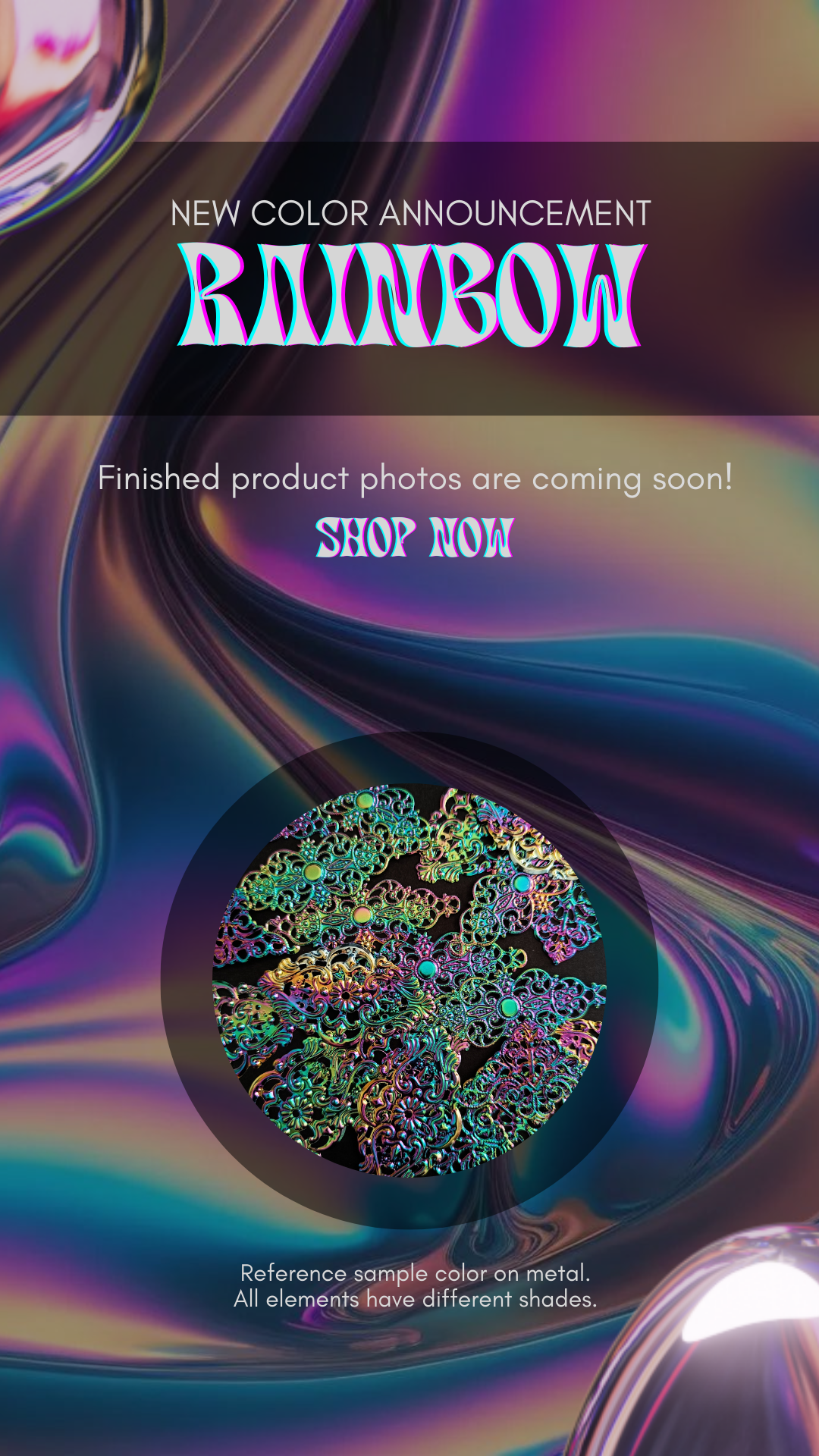 RING SET x5 - Black and Silver Filigree Rings "PIHA"