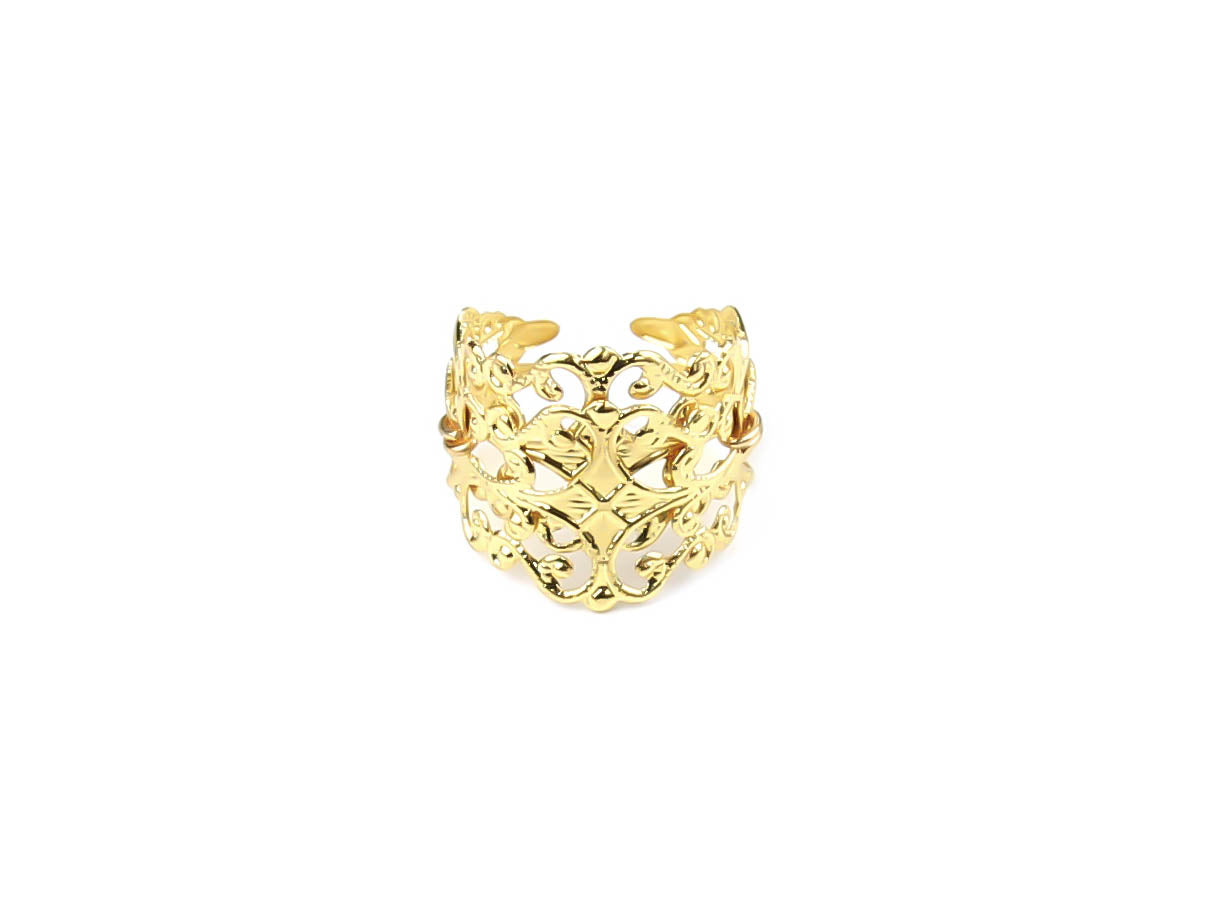 Myril Jewels presents an exquisitely crafted dark-avantgarde ring gold, blending the essence of gothic allure with contemporary design. Perfect for those who favor Neo Gothic or Witchcore aesthetics, this ring makes a bold statement for everyday wear and complements Halloween and punk fashion with its Gothic-chic vibe