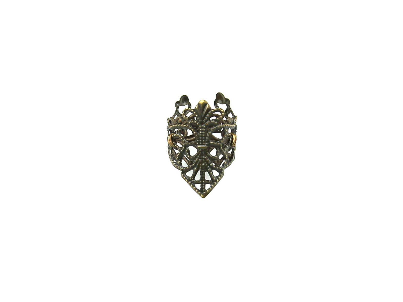 Intricate Myril Jewels gothic midi ring in bronze, perfect for Witchcore and neo-goth style lovers. A statement piece that complements Halloween costumes, rave outfits, and everyday minimal goth attire. Ideal for gifting to a goth girlfriend or as a daring friend gift idea.