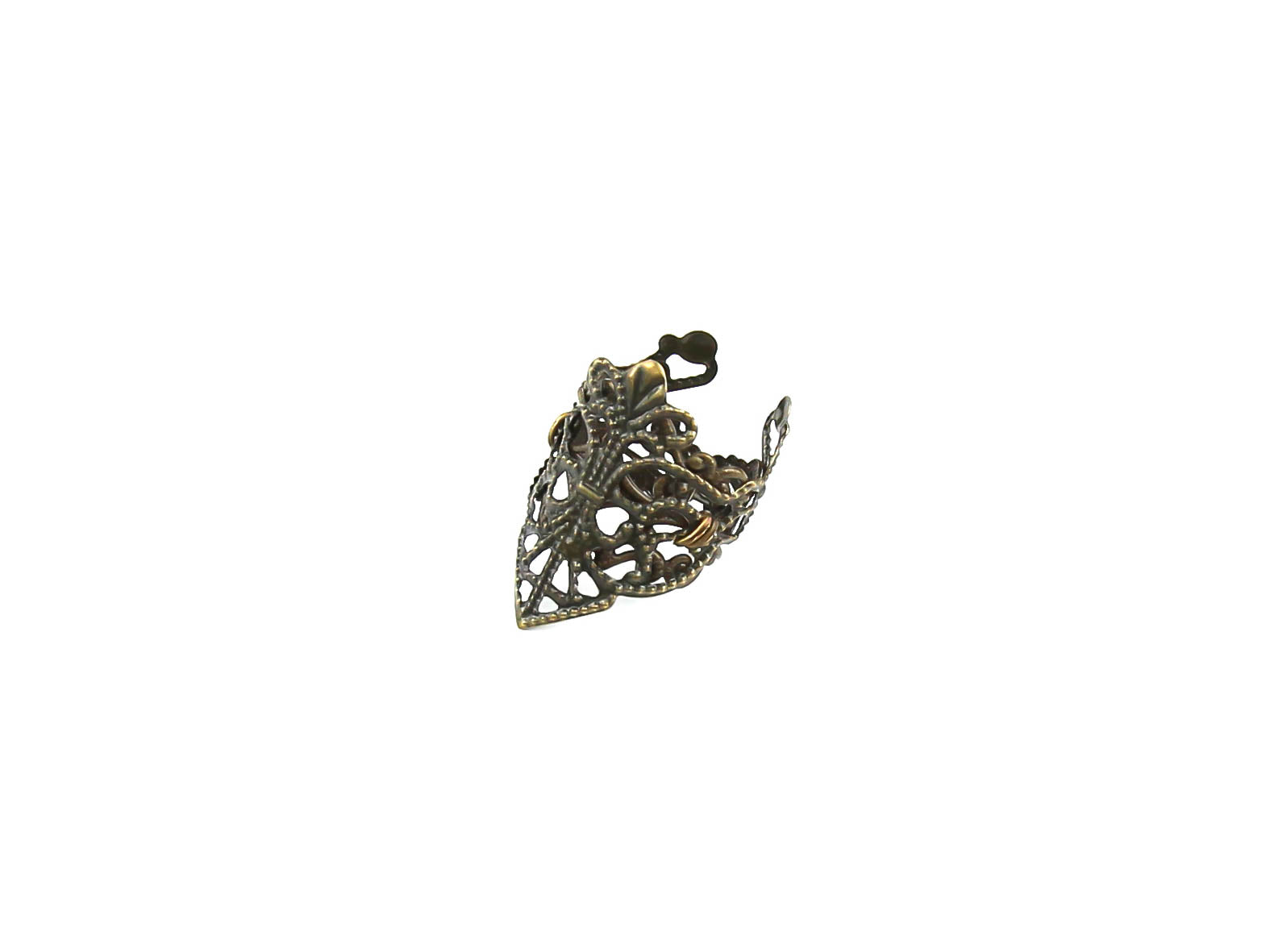 Intricate Myril Jewels gothic midi ring in bronze, perfect for Witchcore and neo-goth style lovers. A statement piece that complements Halloween costumes, rave outfits, and everyday minimal goth attire. Ideal for gifting to a goth girlfriend or as a daring friend gift idea.