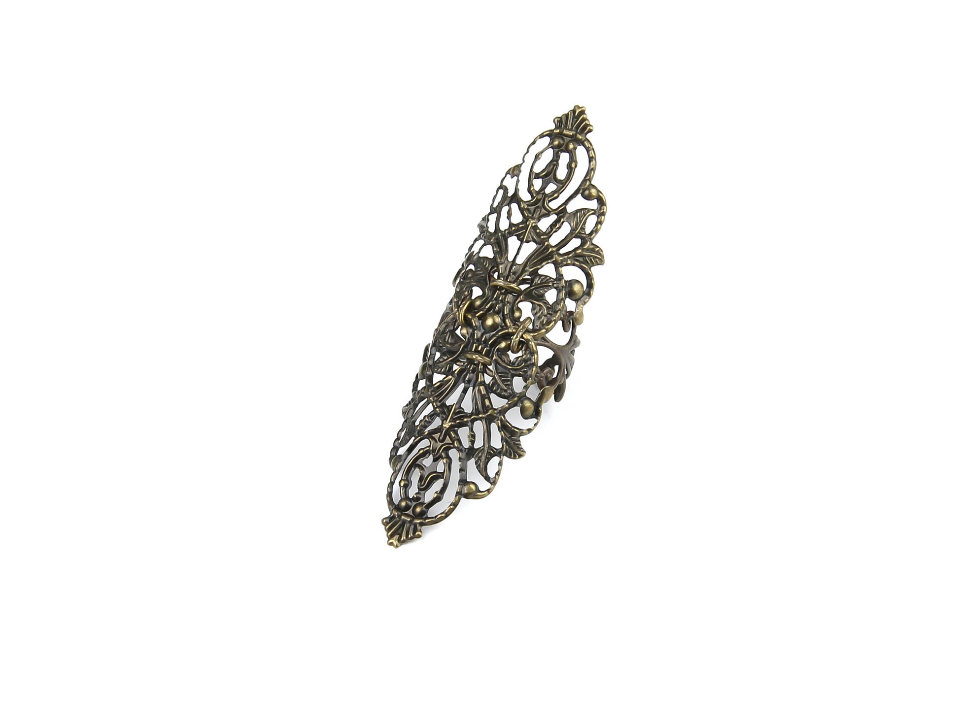  An elegantly crafted wide bronze gothic ring from Myril Jewels, this piece is a stunning accessory for those with a love for neo-gothic and alternative styles. It's an ideal complement to a Halloween ensemble or punk attire, perfect for daily wear in a minimal goth wardrobe, and a standout choice for festivals or rave parties. This ring serves as a thoughtful, bold gift for the witchcore-adoring goth girlfriend or friend.