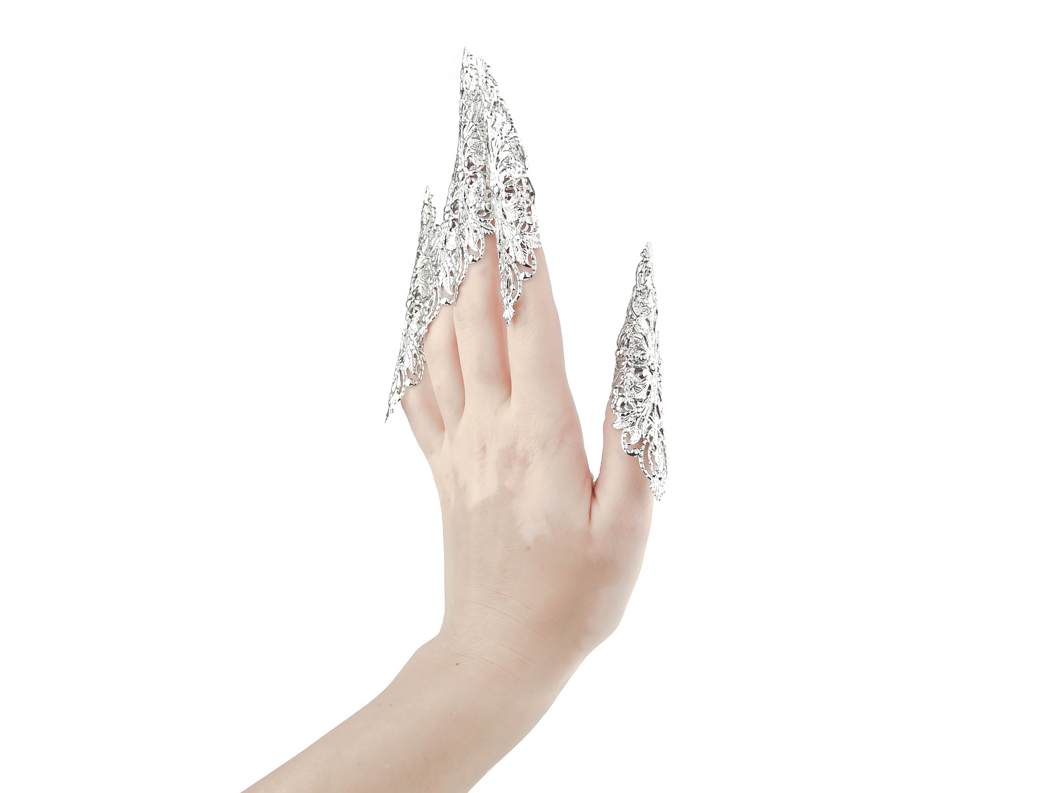 Myril Extra Long Nail Claws ROSARIA - MYRIL JEWELS – Myril Jewels
