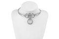 Filigraner Choker mit Ringen R-03