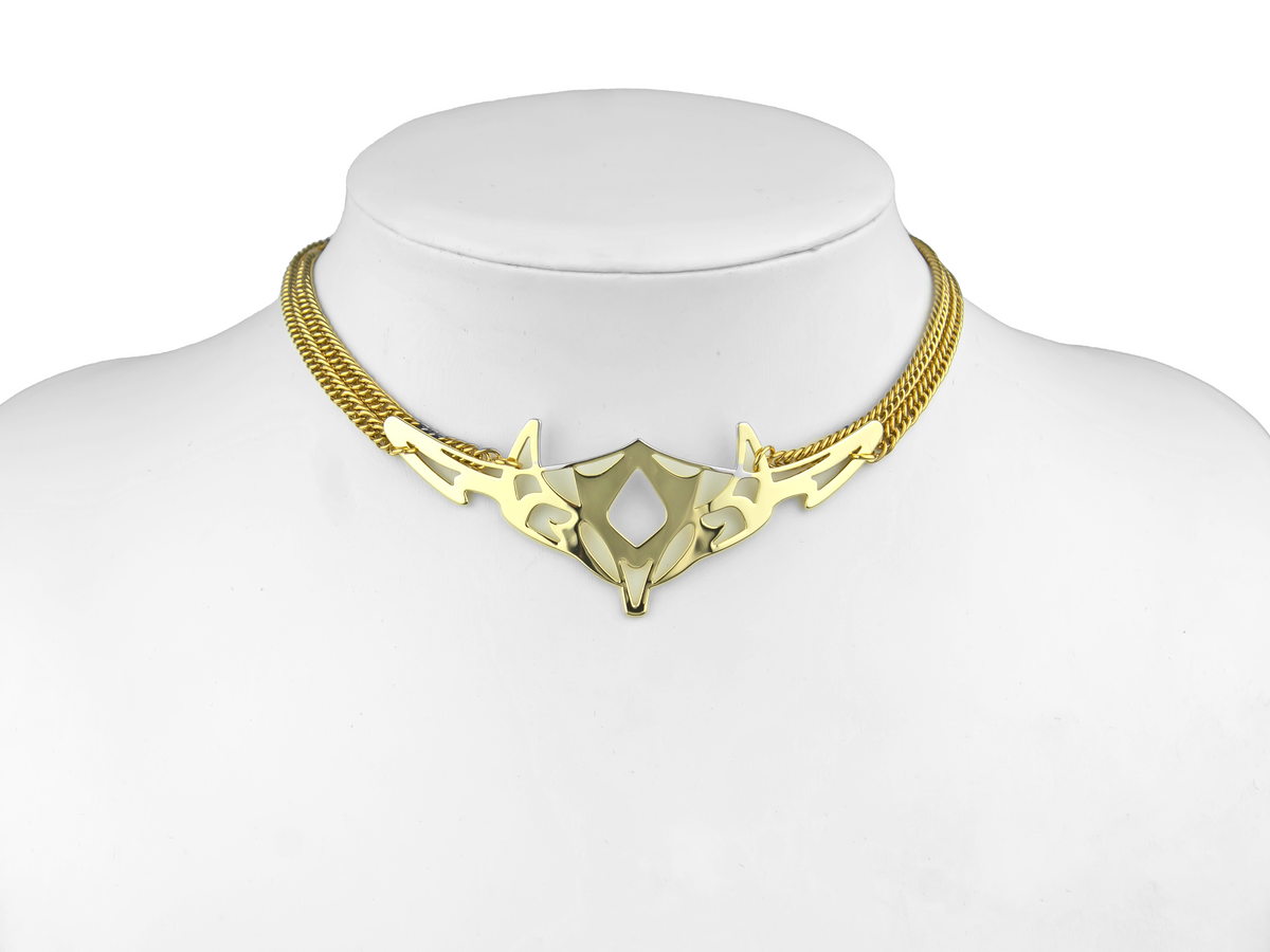 Chain Choker Sci-Fi NEXURA - MYRIL JEWELS – Myril Jewels