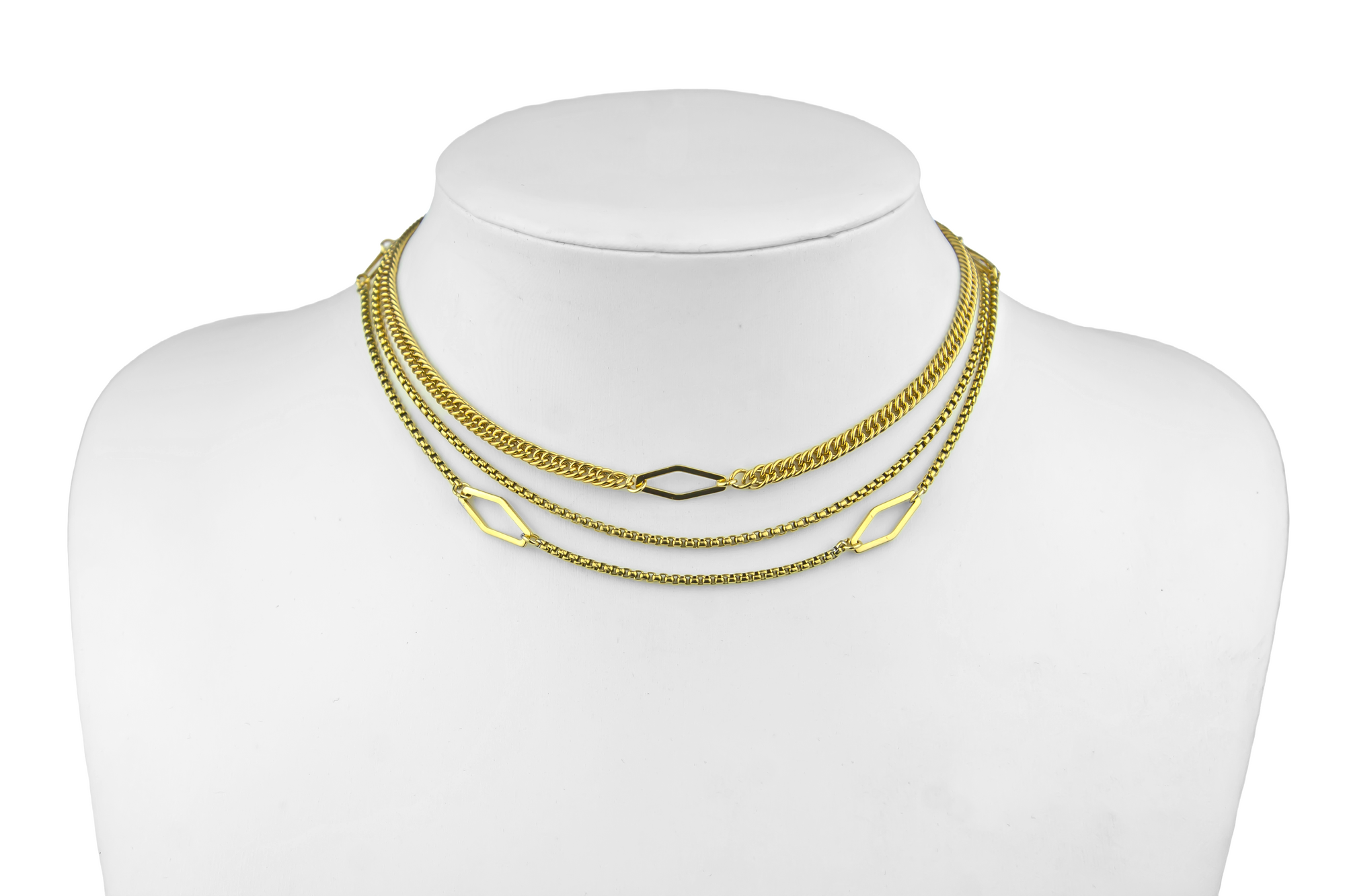 Elegant Chain Necklace CRYSERA