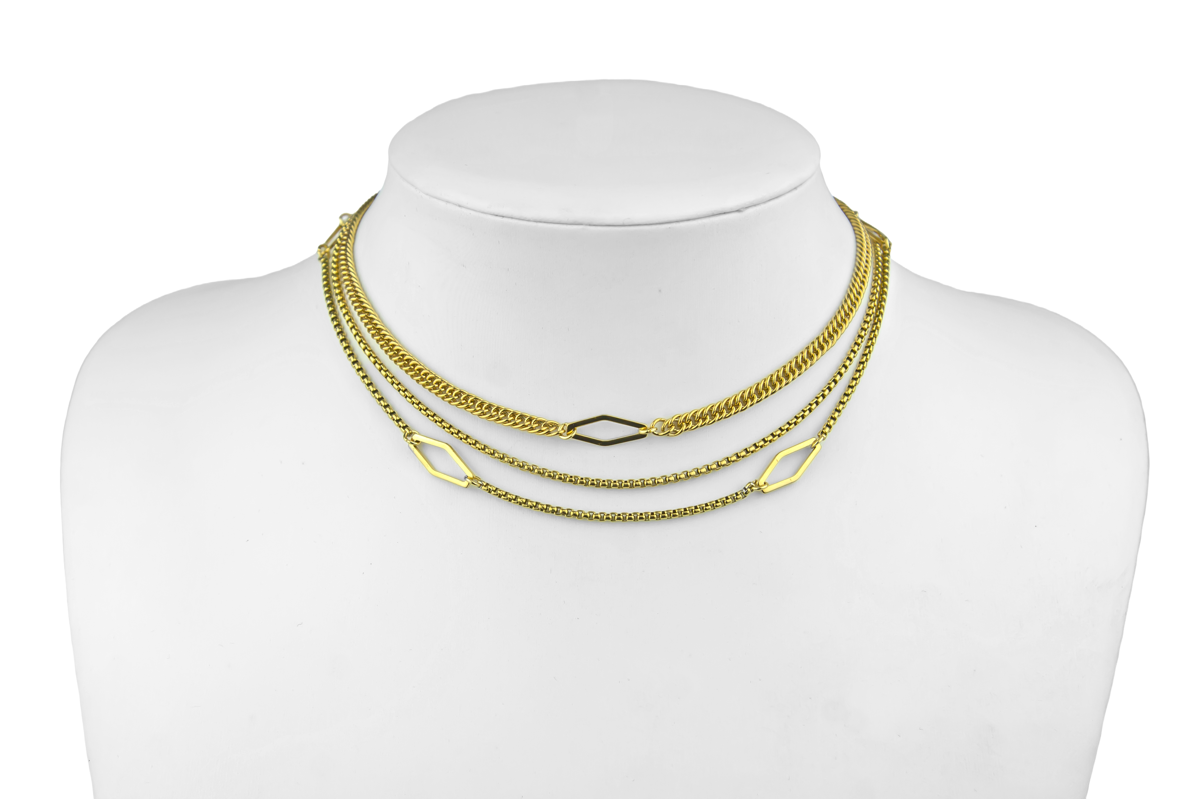 Elegant Chain Necklace CRYSERA