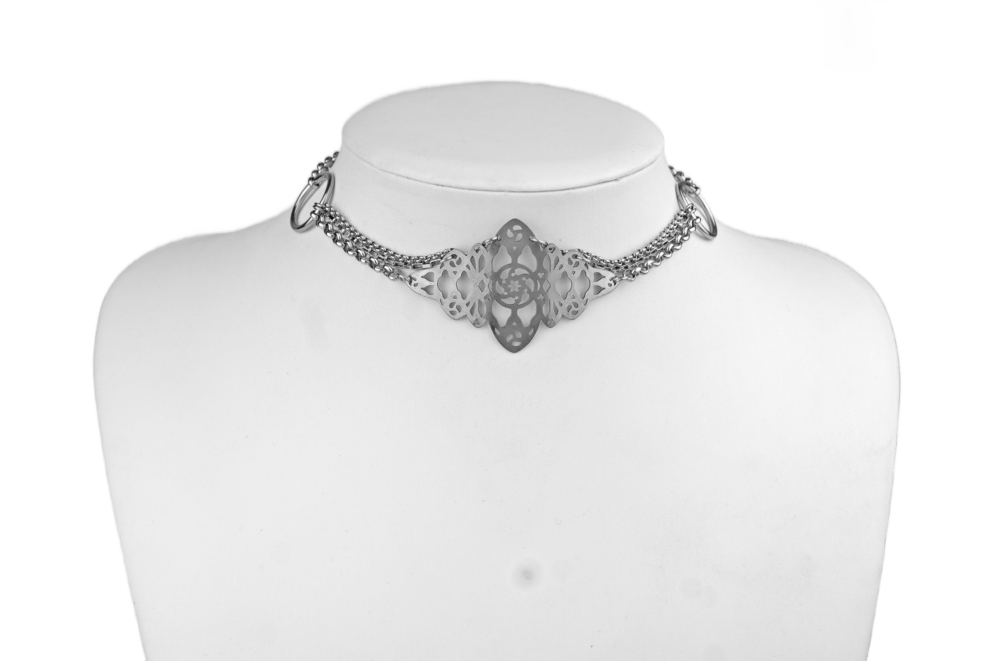 Filigranes Kettencollier CRON