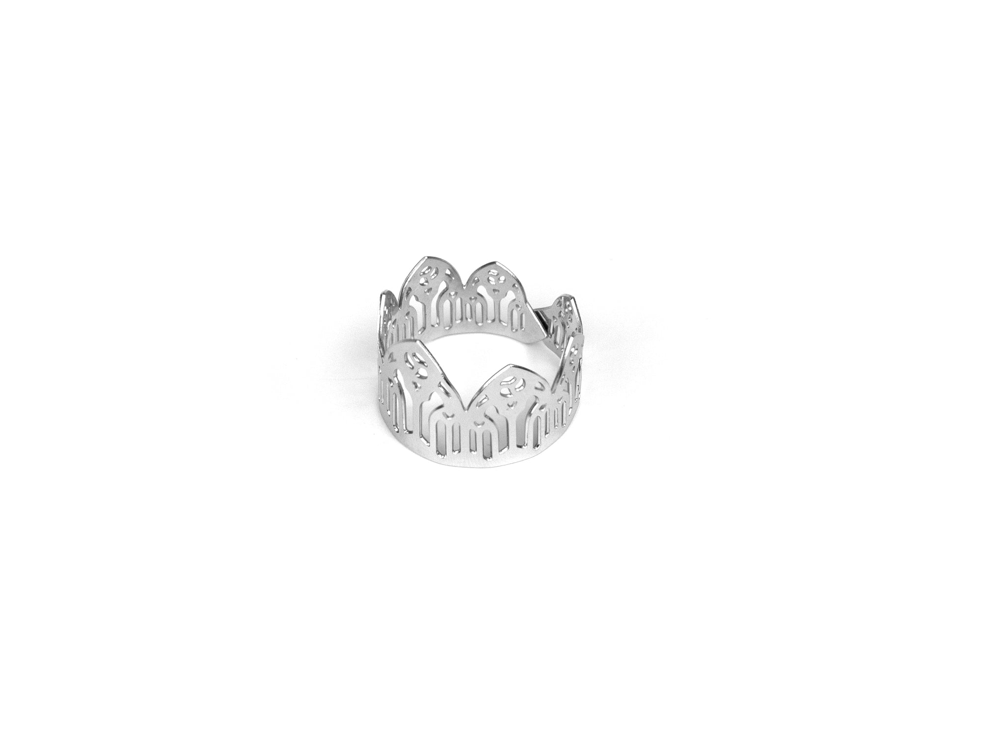Filigree Goth Ring SILICA