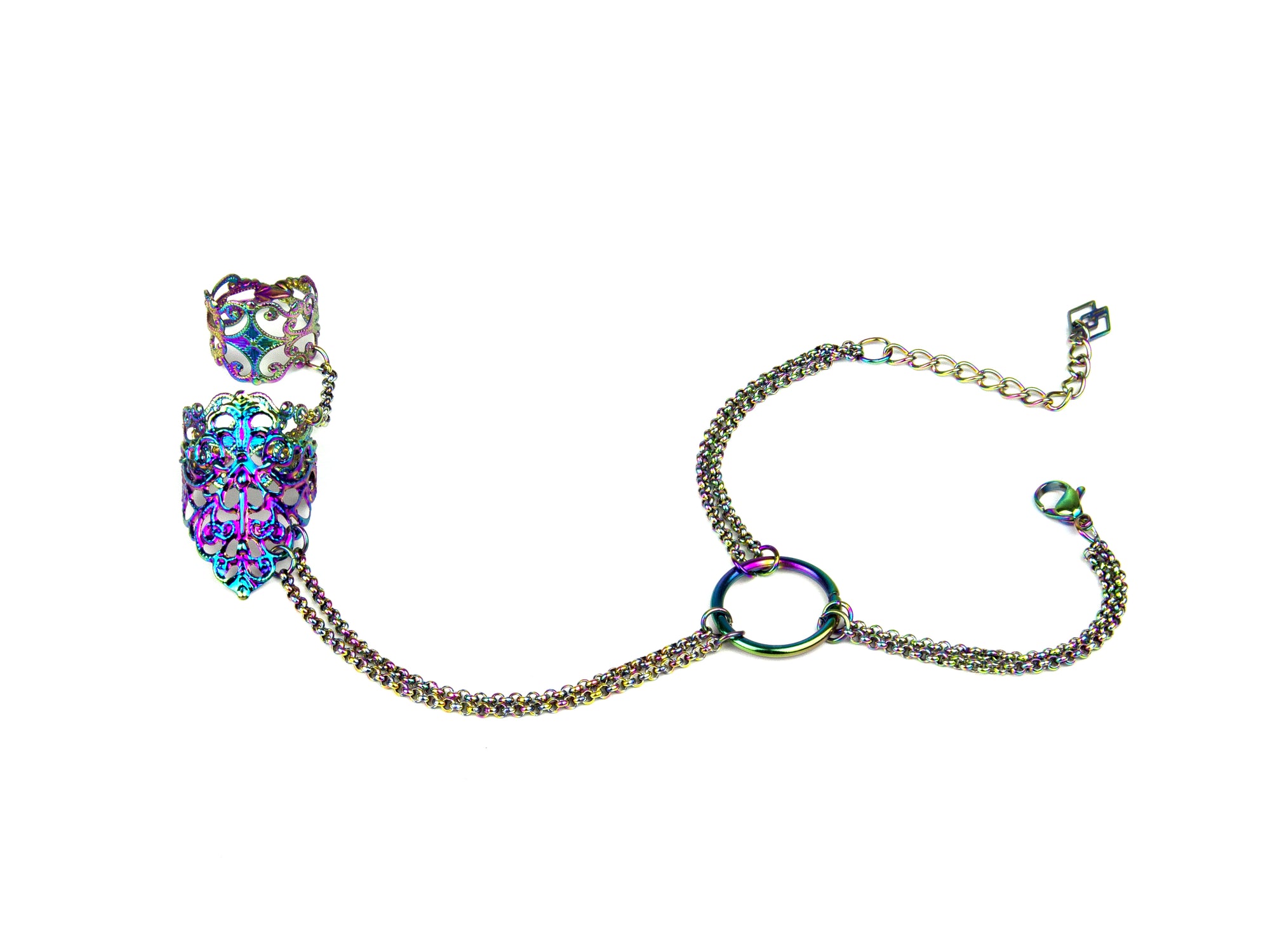 Ring Chain Bracelet FREYA