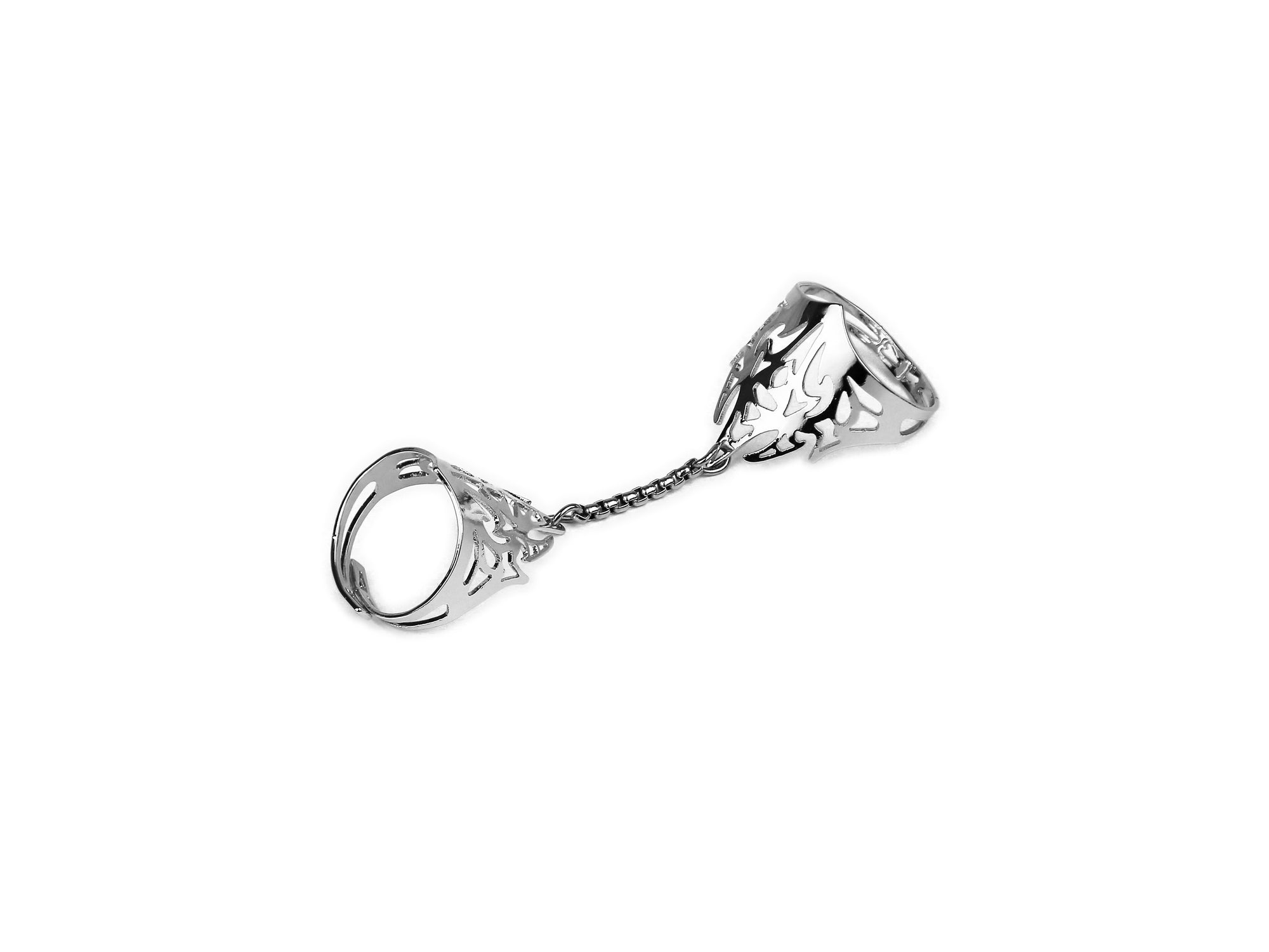 Tribal Goth Double Ring GRAVION