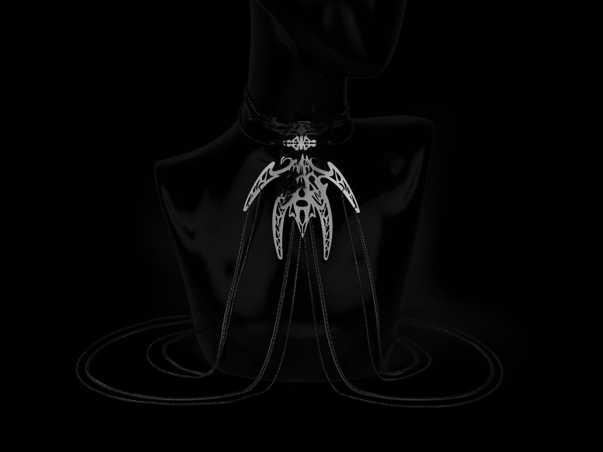 Body Chain Breast Necklace LUNARIS