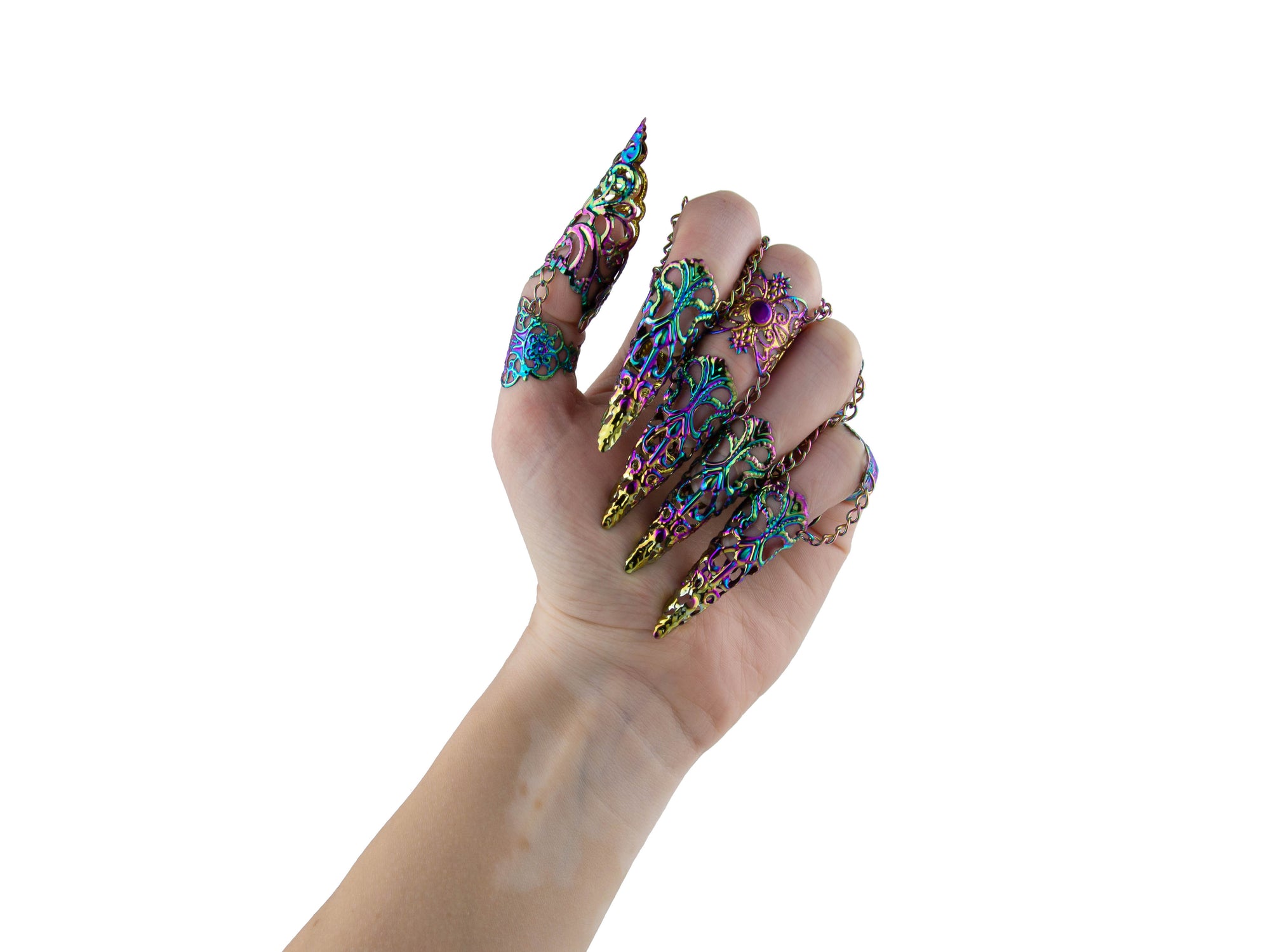 Full Finger Claw Ring Set VIX