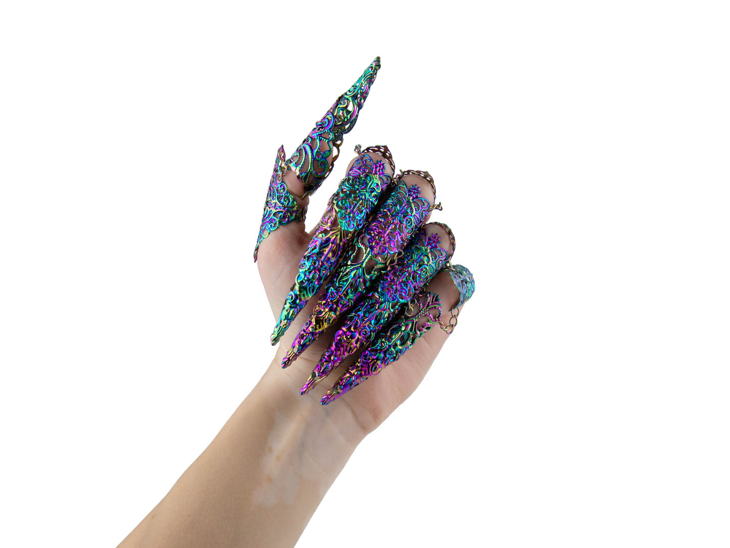 Full Finger Armor with Long Claws SYNDRA