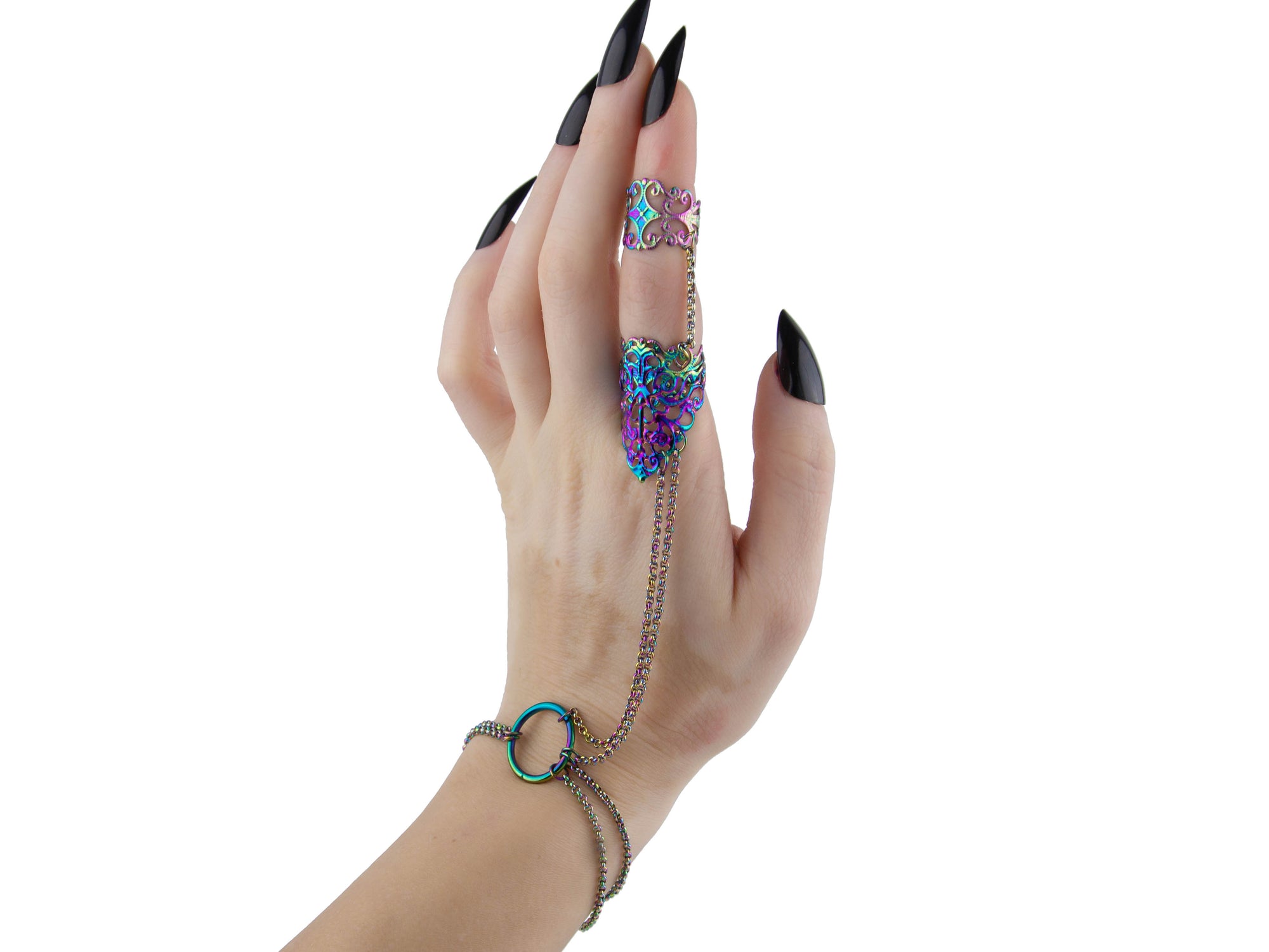 Ring Chain Bracelet FREYA
