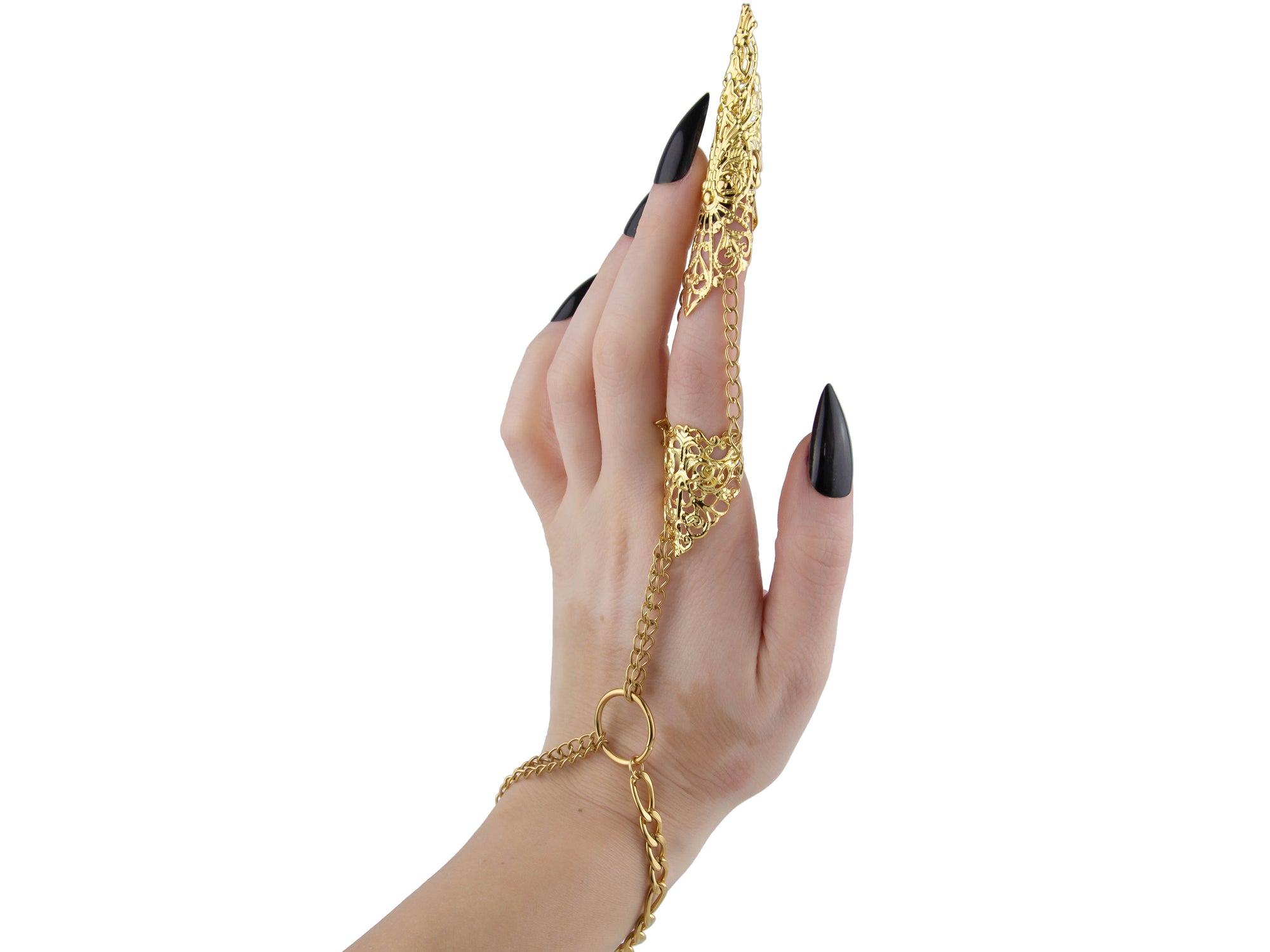 Claw Ring Chain Bracelet KALYSTA