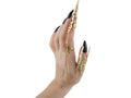 Dark Tech Double Ring with Claw HYPERRA