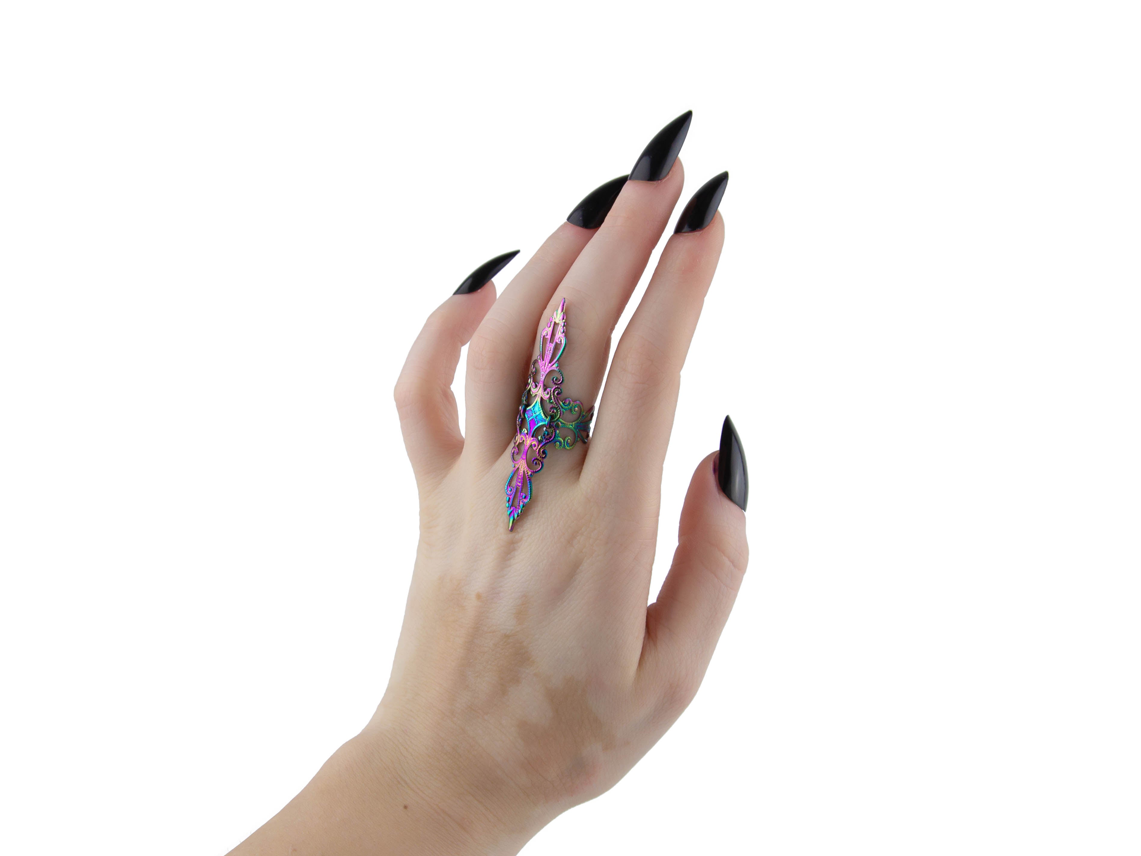 Filigraner Ring/Midi-Ring R-10