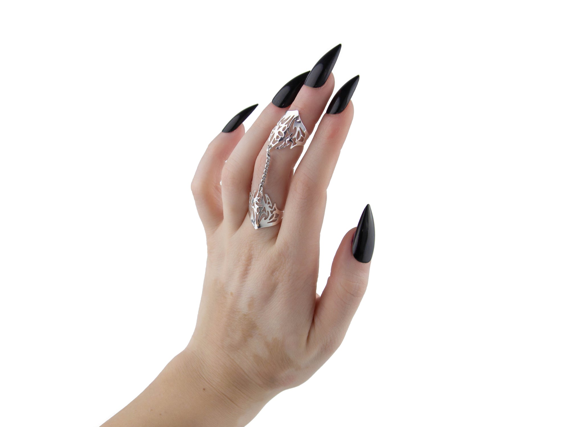 Tribal Goth Double Ring GRAVION