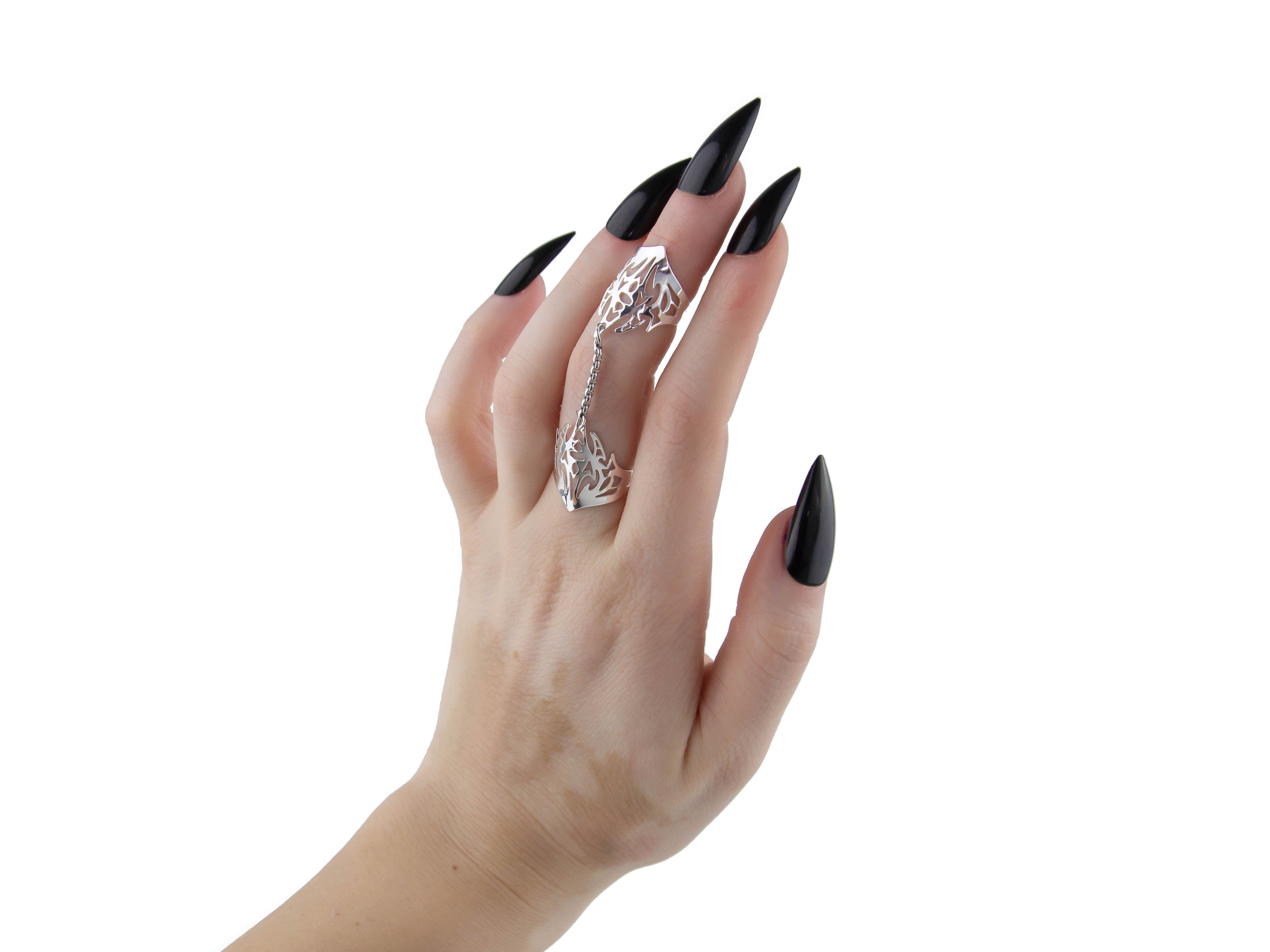 Anello doppio Tribal Goth GRAVION