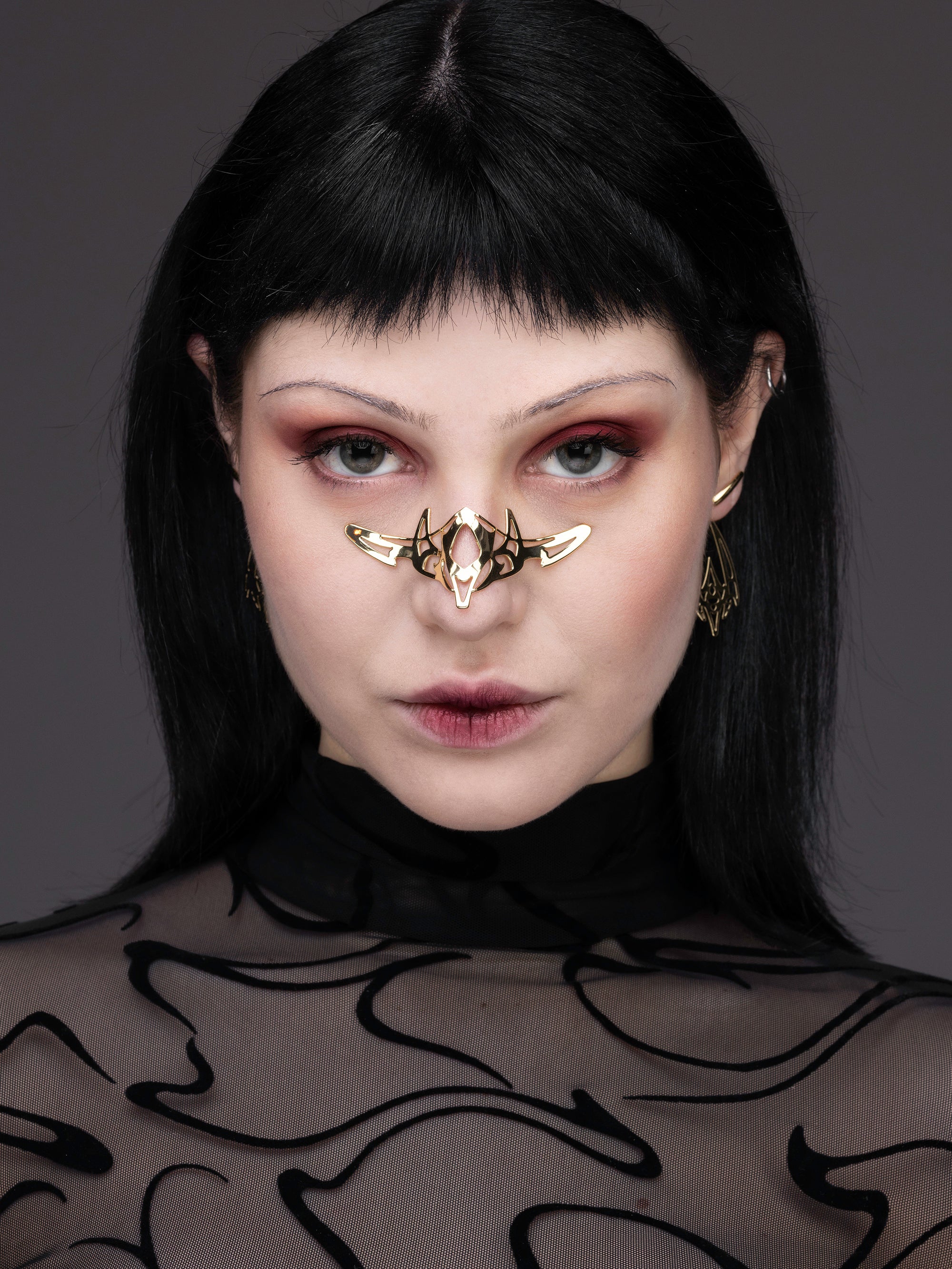Sci-Fi Neo Goth Nose Piece DAKON