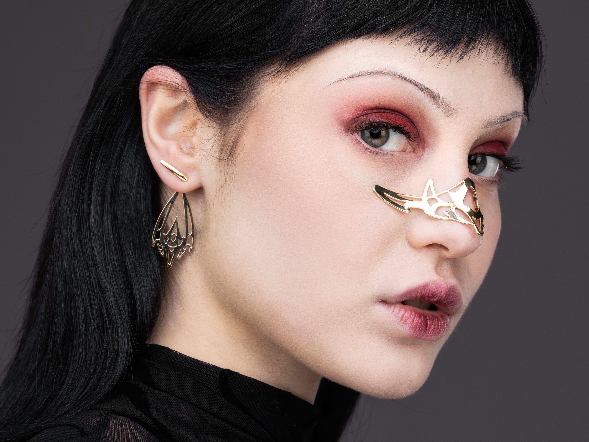Sci-Fi Neo Goth Nose Piece DAKON