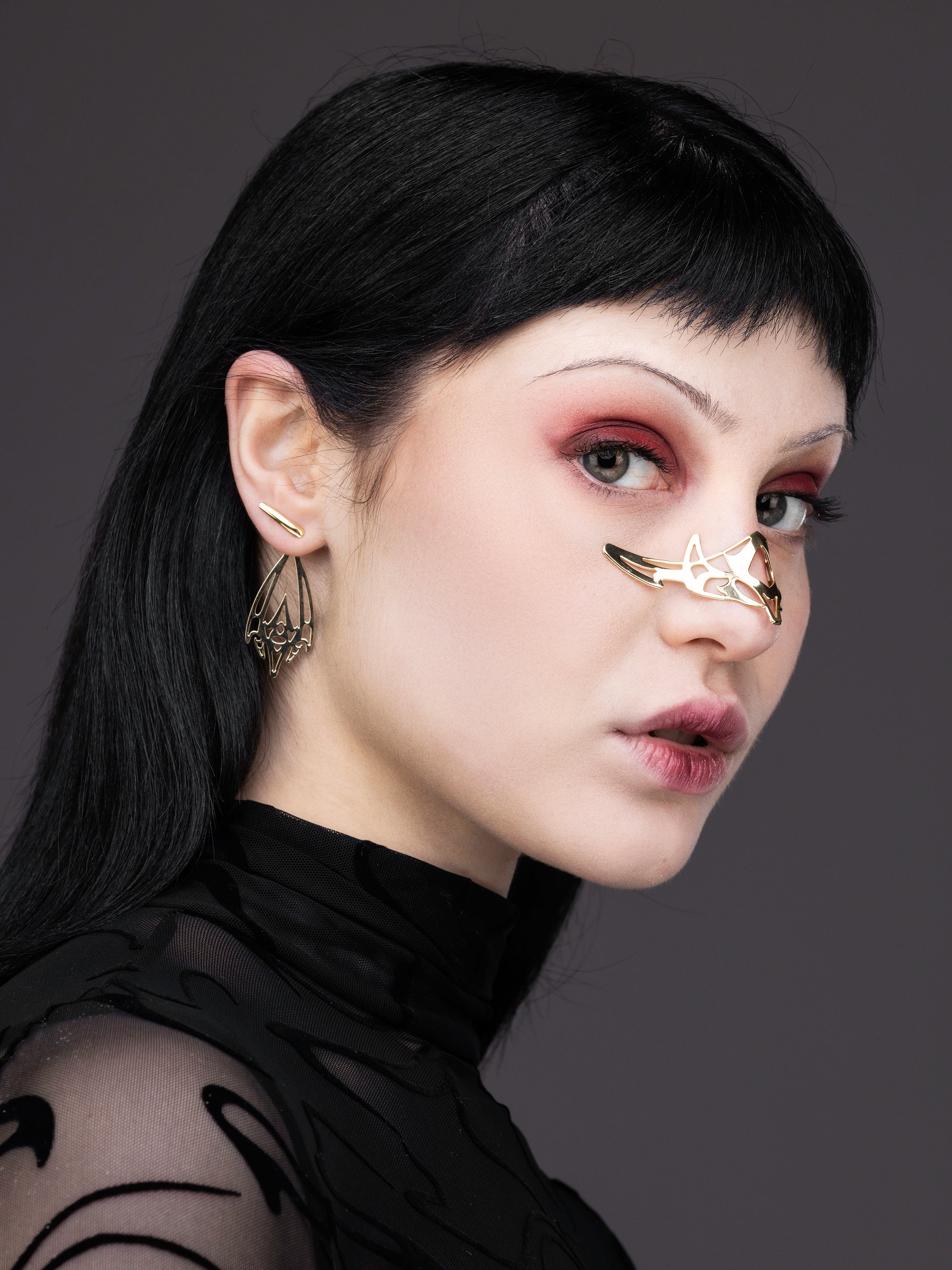 Sci-Fi Neo Goth Nose Piece DAKON
