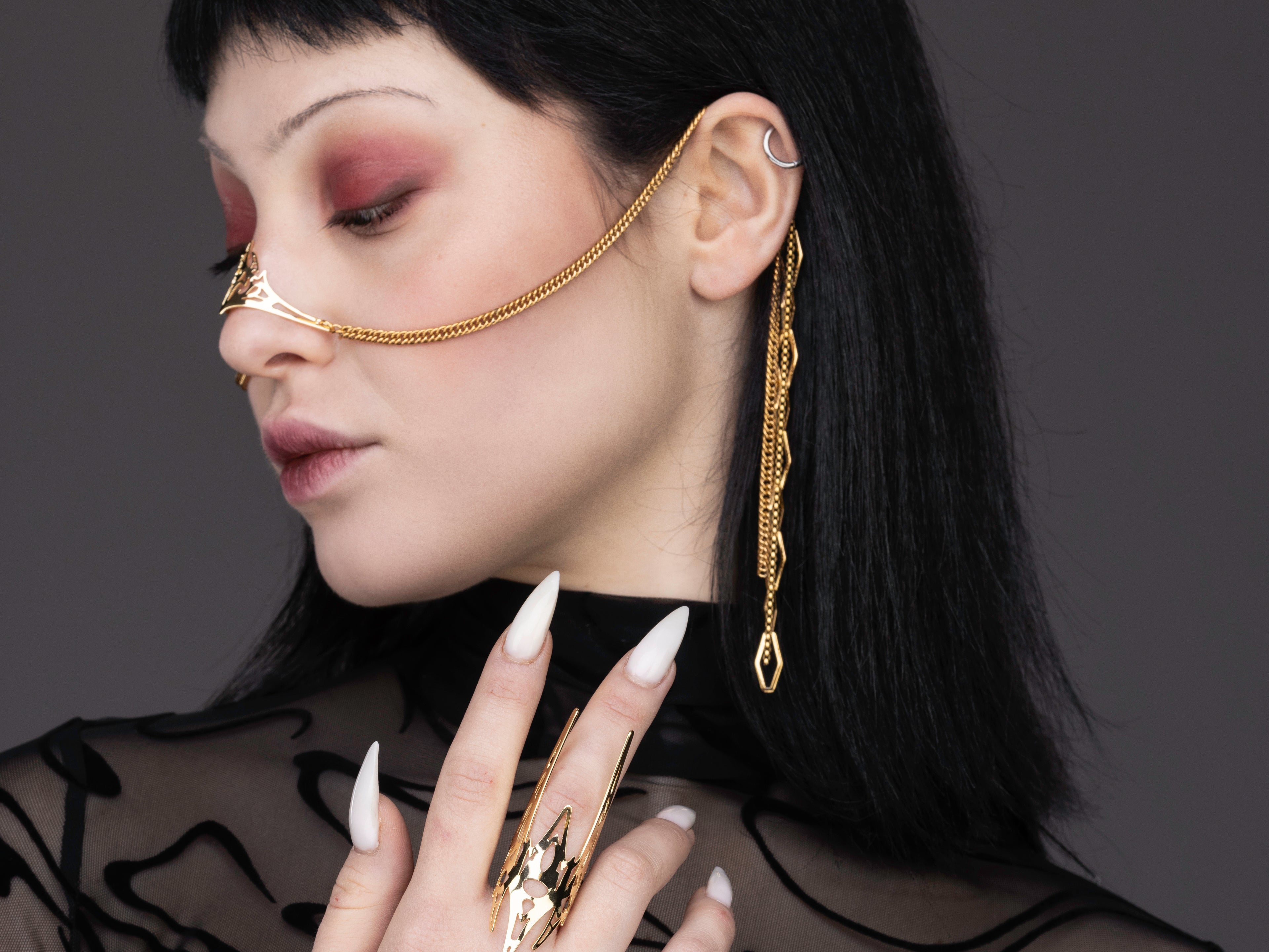 Avantgarde Nasenkette NOVA