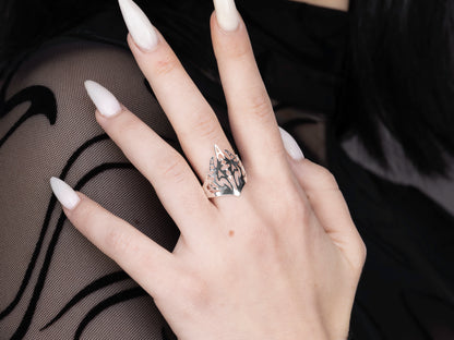 Neo Gothic Ring VELTRIX