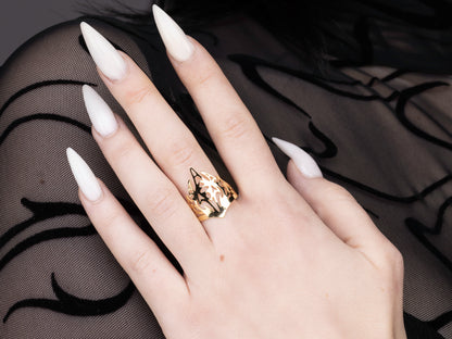 Neo Gothic Ring VELTRIX