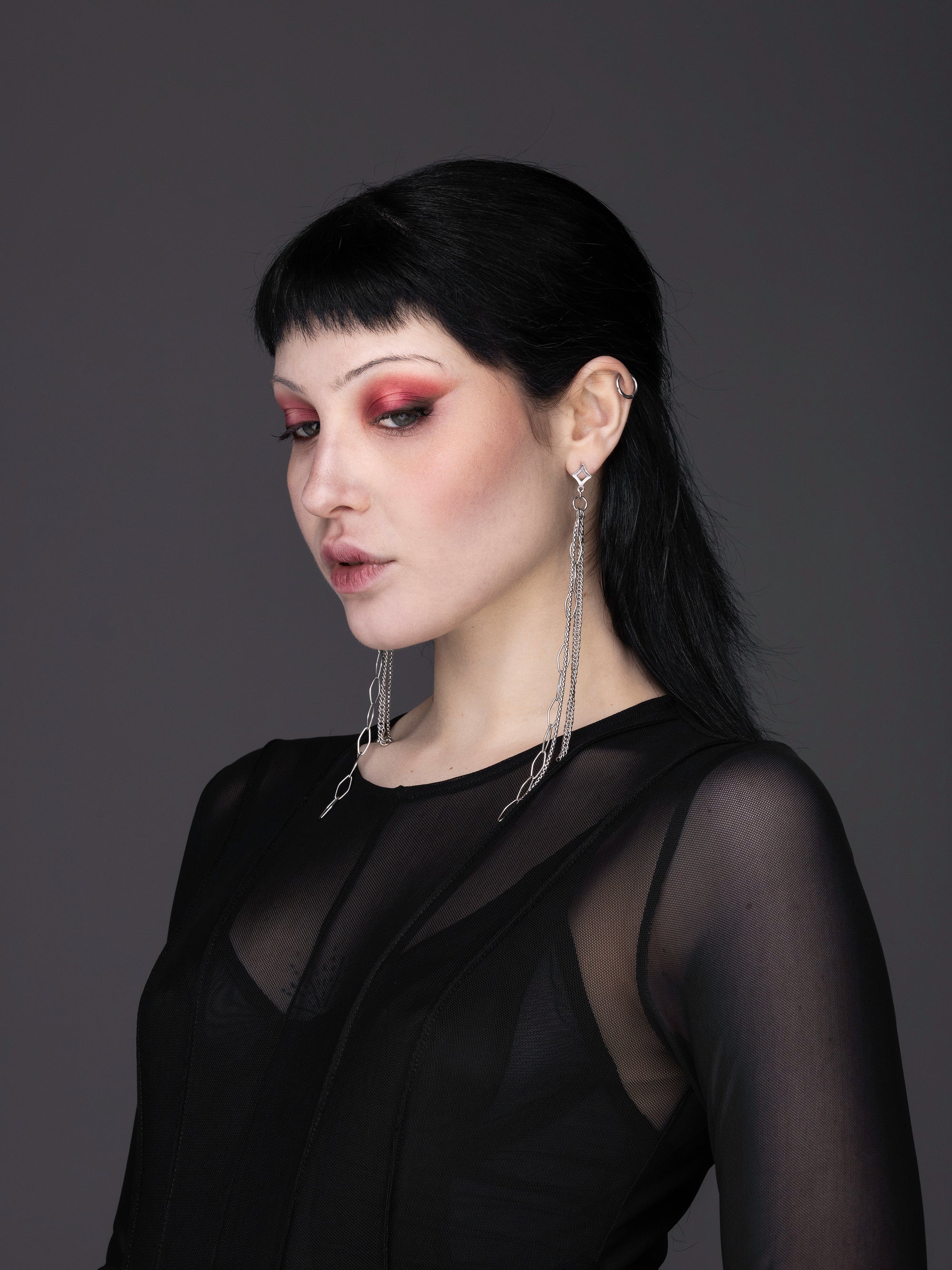 Long Chain Earrings ABYSSA
