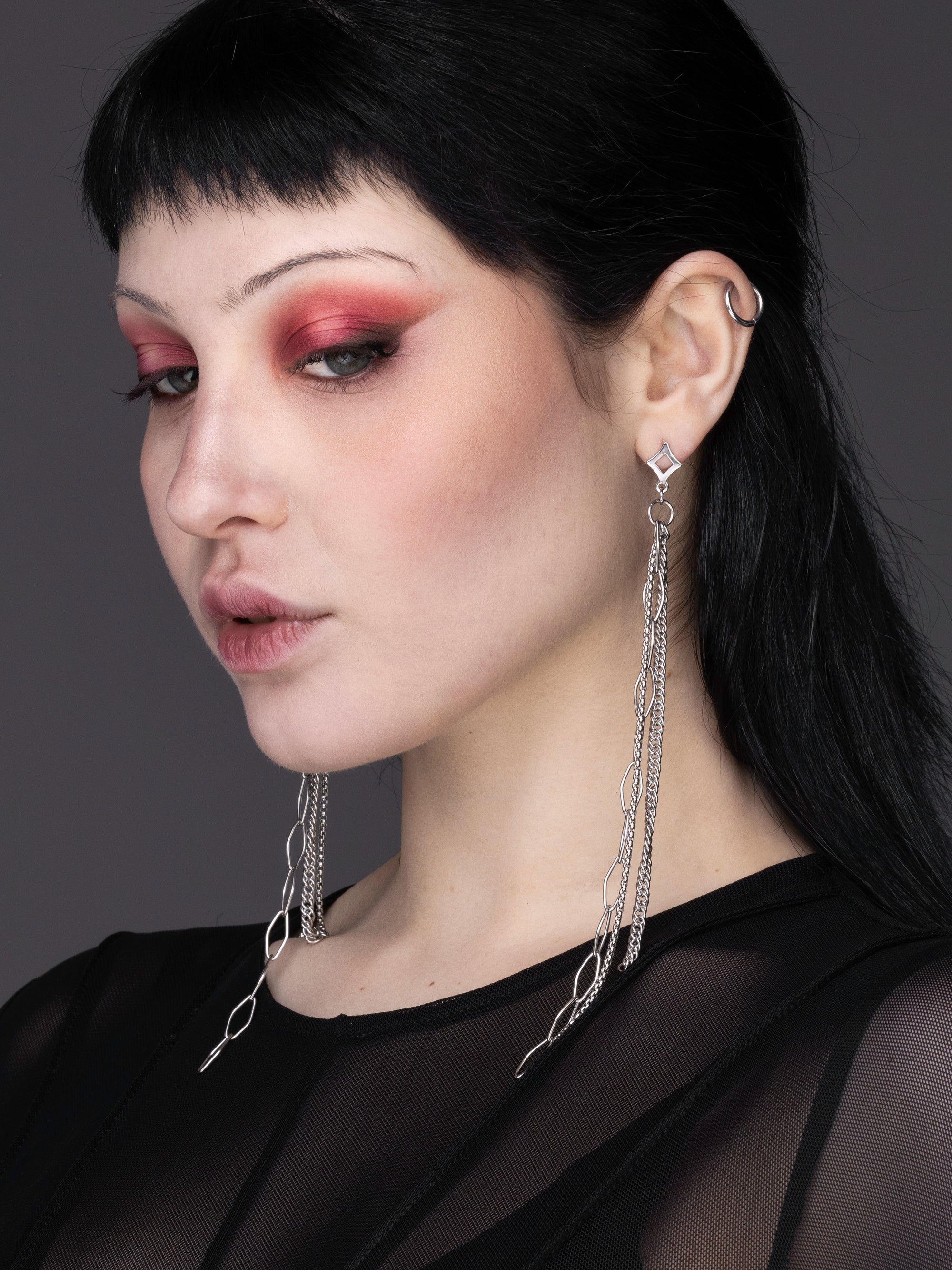 Long Chain Earrings ABYSSA