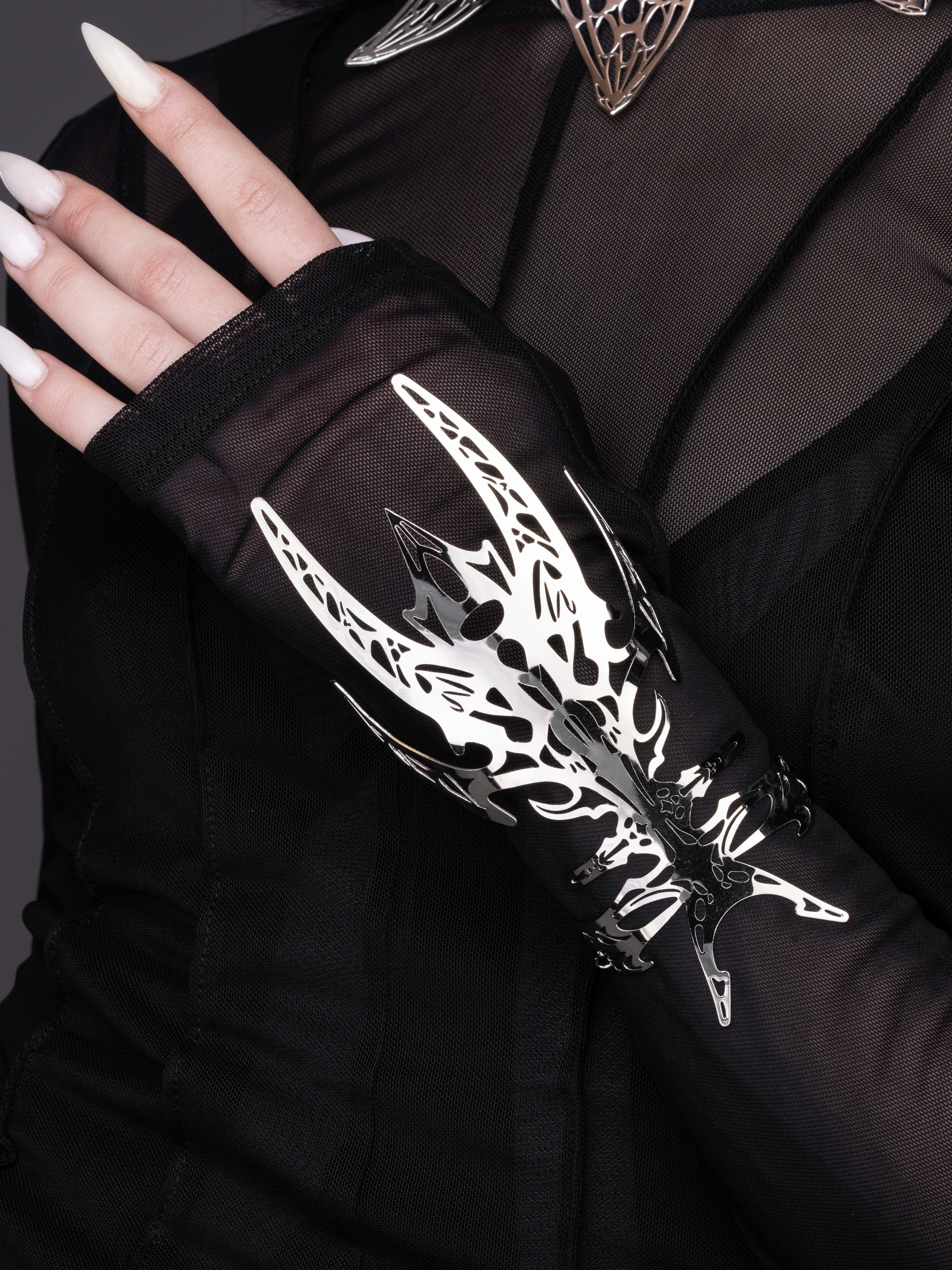 Bracciale a fascia gotico Neo-Gotico ECLIPTICA