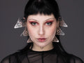 2-in-1 Avantgarde-Gesichtsschmuck und starrer Choker OBLIVION