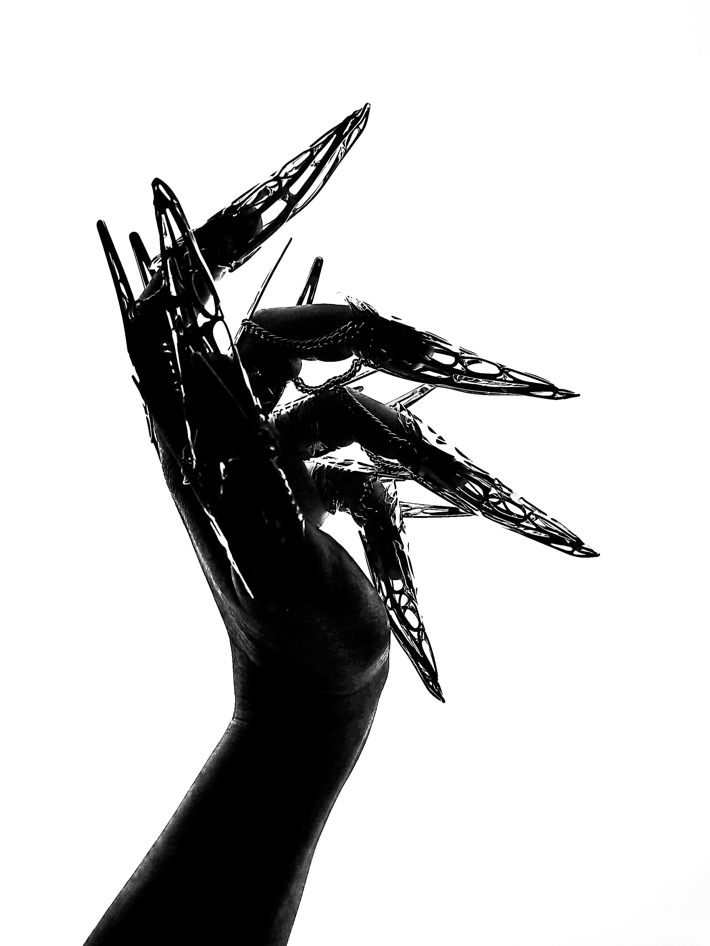 Anello Artiglio SPECTRA Armatura Fantascientifica Oscura