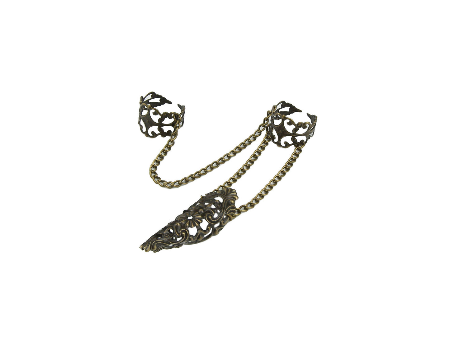 Double Ring with Claw LILIT
