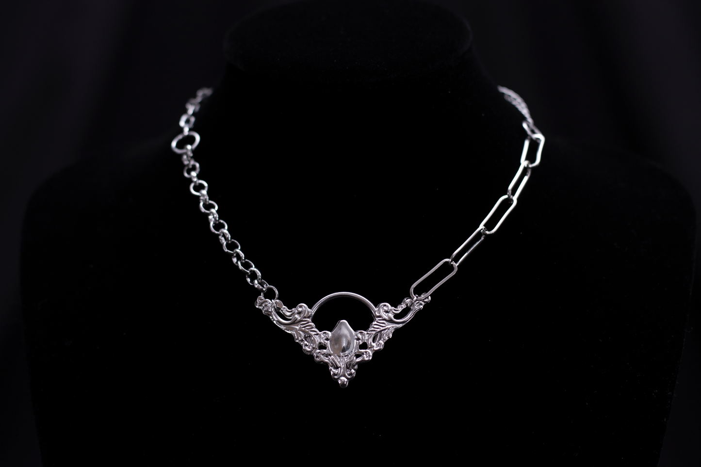 Filigree Chain Choker R-02