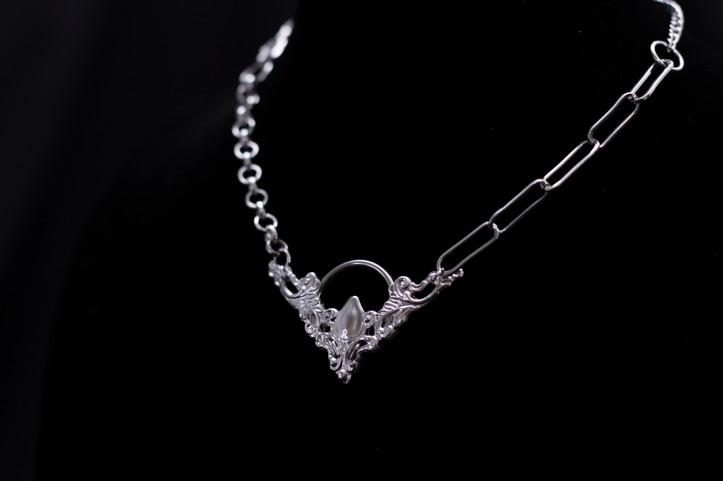 Filigree Chain Choker R-02