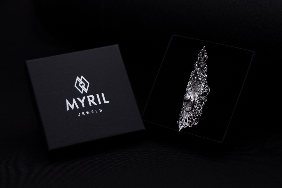 Myril Multi-Layer Filigree Ring R-11 - MYRIL JEWELS – Myril Jewels