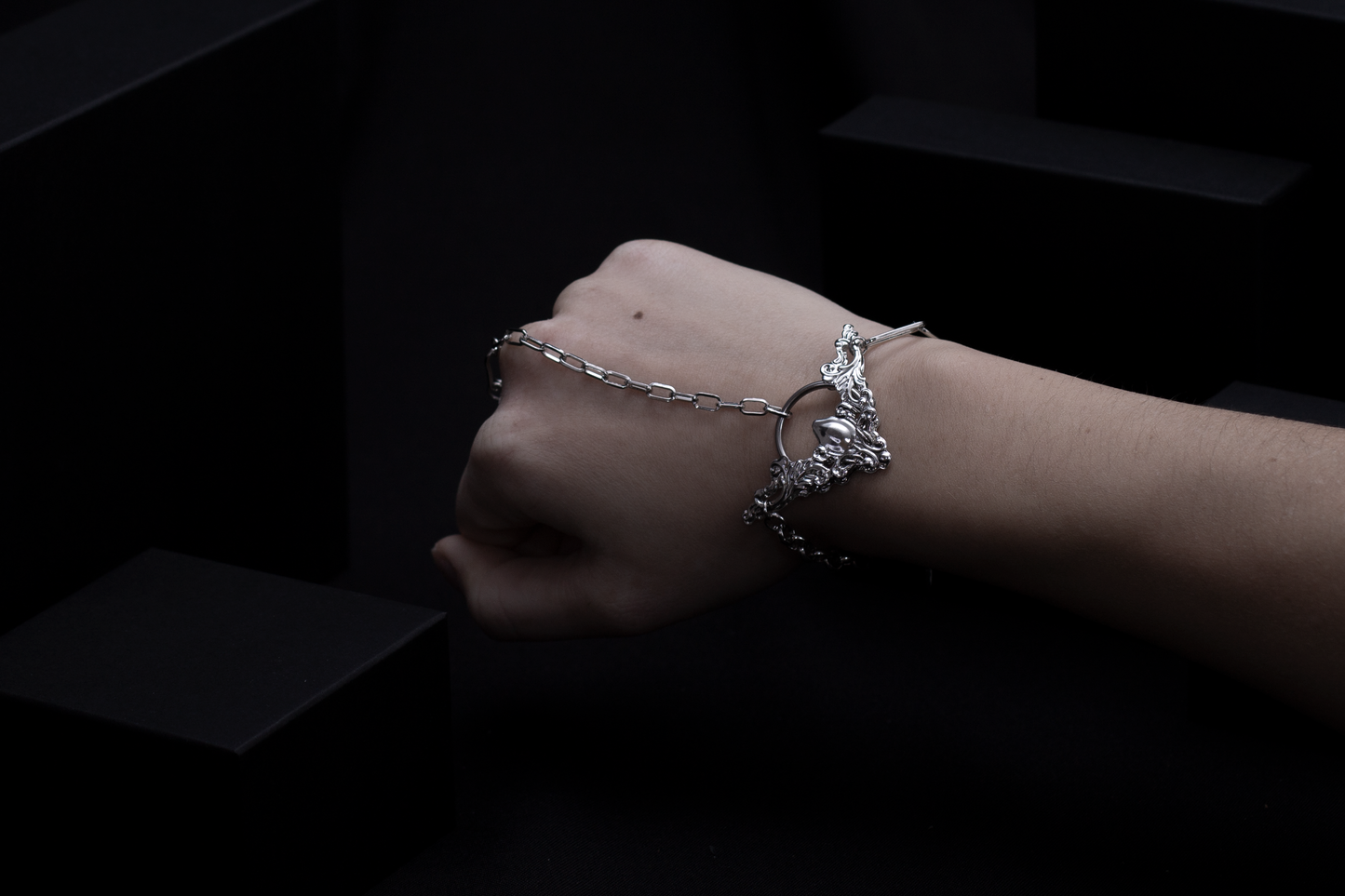 Ring Chain Bracelet R-07