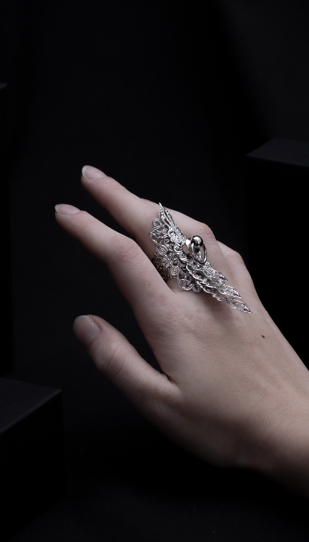 Multi-Layer Filigree Ring R-11