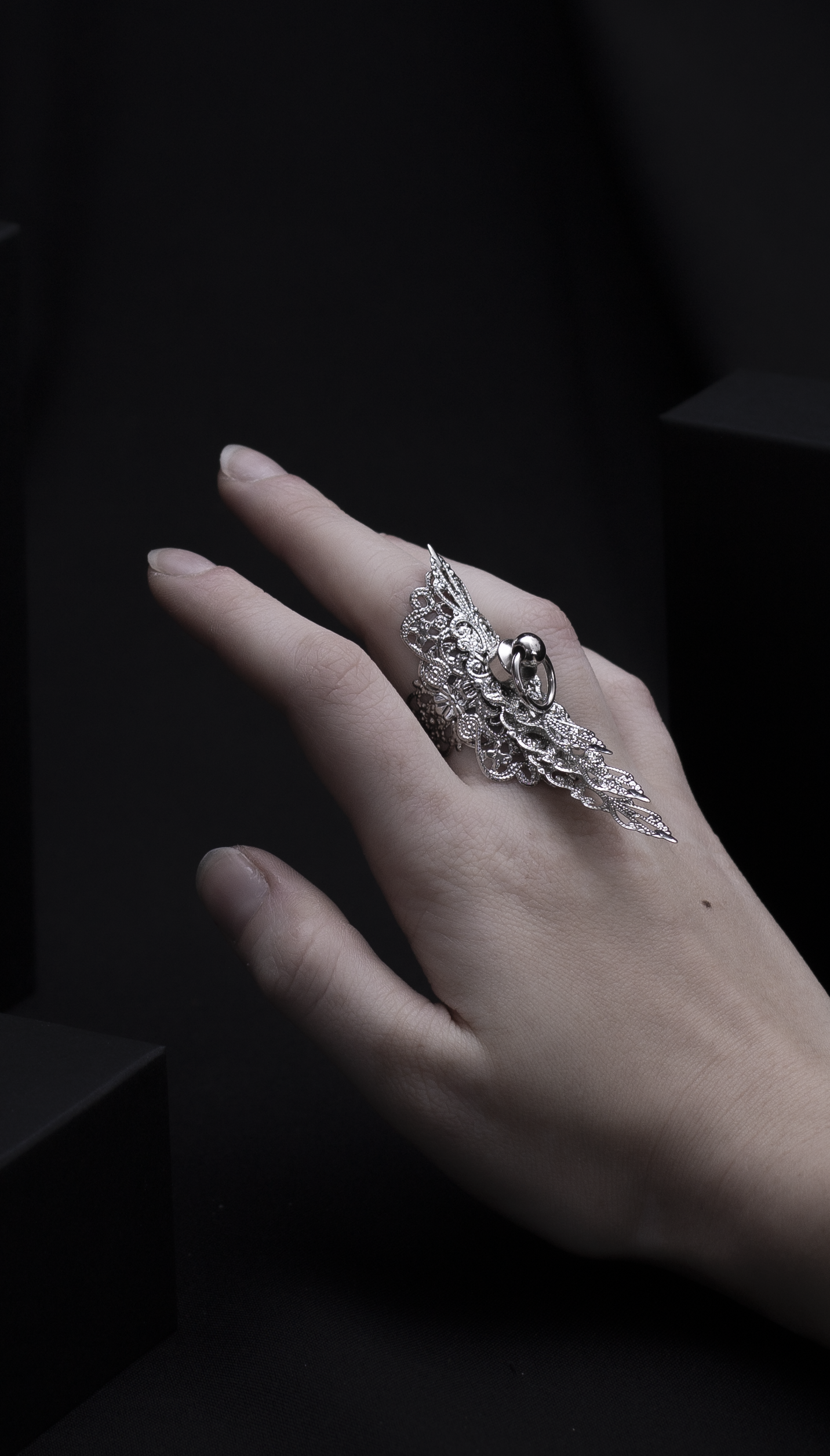 Multi-Layer Filigree Ring R-11