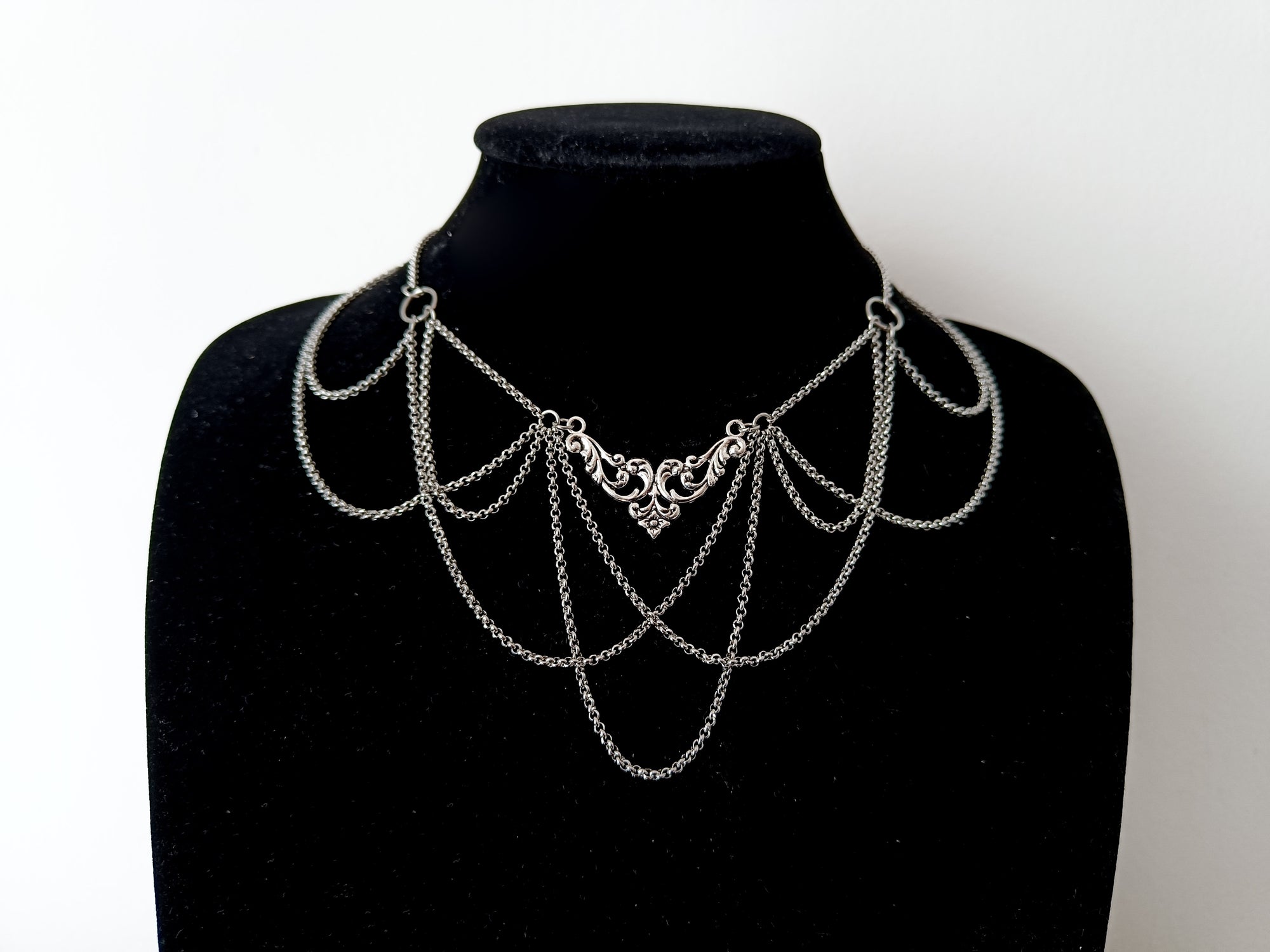 Floral Multi Layer Choker CULT