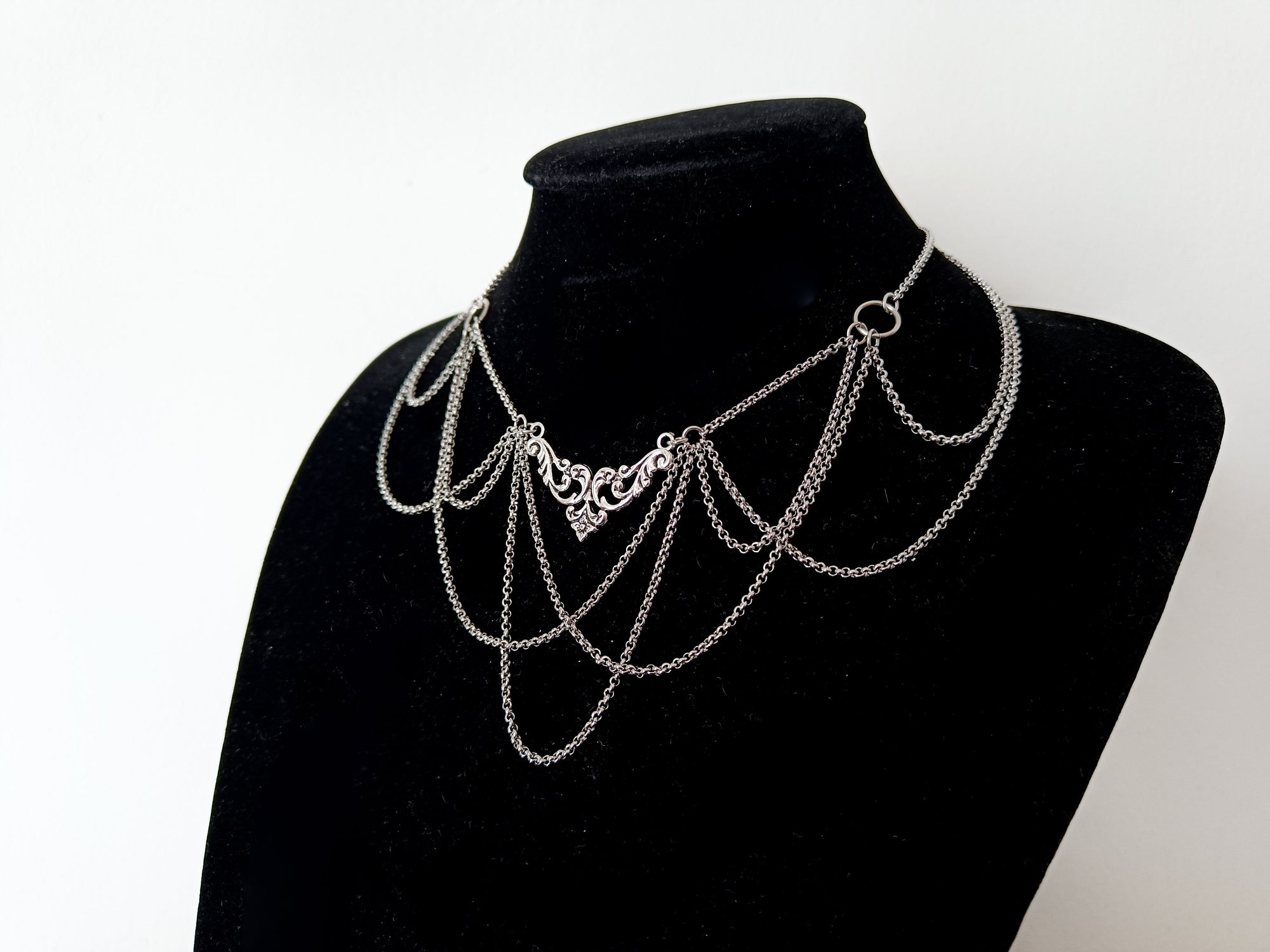 Floral Multi Layer Choker CULT
