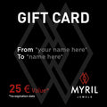 Carta Regalo Myril Jewels