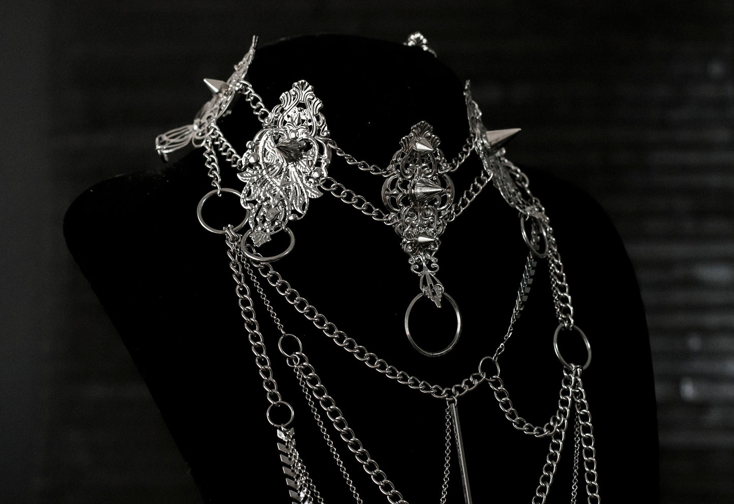 Gothic Necklaces Set x2